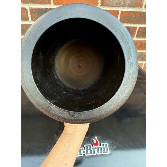 Wooden Vase Grooved Two Toned - Picture 4 of 4